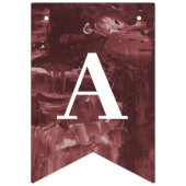 À Fanions Bannière de Bunting Jour de Fêtes d'Arche Peint - (Troisième drapeau)