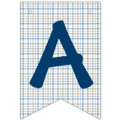 À Fanions Bannière de Bunting - Marlin bleu sur Plaid (Troisième drapeau)