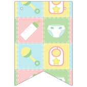 À Fanions Bannière de Bunting Quilt pour bébé (Deuxième drapeau)