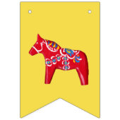 À Fanions Bannière de cheval de Dala de Suédois (Deuxième drapeau)