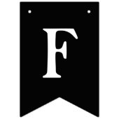 À Fanions Bannière de décoration de douche de mariée enterre (Premier drapeau)