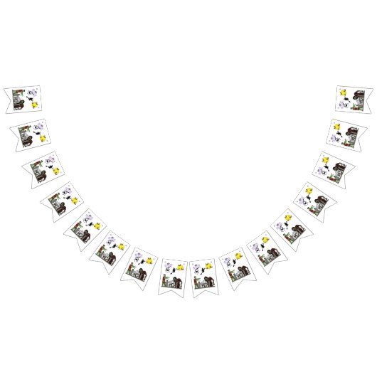 À Fanions Bannière de décoration Halloween Zombie (Tout)