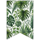 À Fanions Bannière de faisceau de jungle tropicale (Deuxième drapeau)