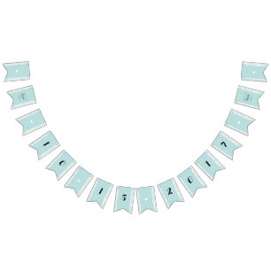 À Fanions Bannière de Fête de la mariée de dentelle avec la