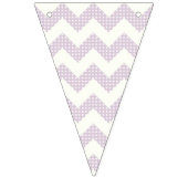À Fanions Bannière de fêtes/Chevron et Pois (Troisième drapeau)