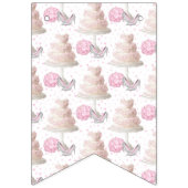 À Fanions Bannière de gâteau de mariage (Premier drapeau)