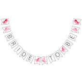 À Fanions Bannière de guirlande de Baby Shower Papillons Flo (Tout)