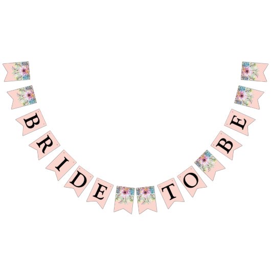 À Fanions Bannière de guirlande de douche de mariage succule (Tout)