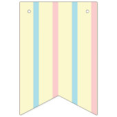À Fanions Bannière de hochet simplement douce (Premier drapeau)