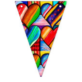 À Fanions Bannière de jonction Pride Heart (Deuxième drapeau)