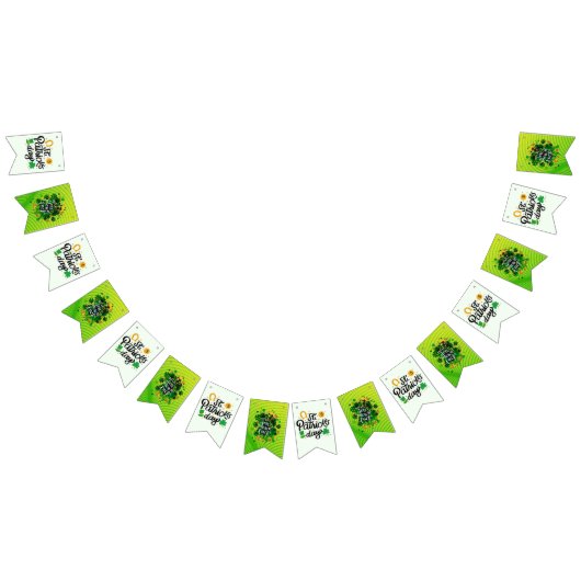 À Fanions Bannière de Jour de la Saint Patrick (Tout)