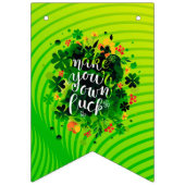 À Fanions Bannière de Jour de la Saint Patrick (Deuxième drapeau)