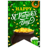 À Fanions Bannière de jour de la St Patrick (Premier drapeau)