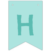 À Fanions Bannière de la fête d'anniversaire Cute Llama (Deuxième drapeau)