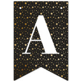 À Fanions Bannière de la fête d'anniversaire sur le thème de (Troisième drapeau)