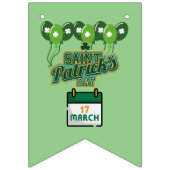 À Fanions Bannière de la fête de la Saint Patrick (Premier drapeau)