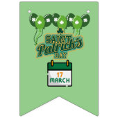 À Fanions Bannière de la fête de la Saint Patrick (Troisième drapeau)
