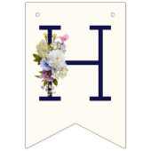 À Fanions Bannière de la fête du Bunting d'anniversaire (Deuxième drapeau)