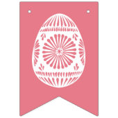 À Fanions Bannière de la fête "Pâques heureux" (Premier drapeau)