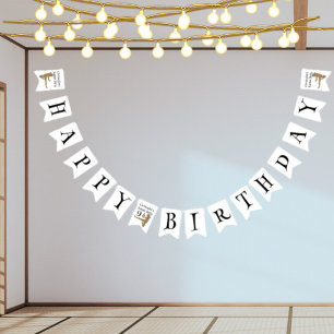 À Fanions Bannière de la partie Anniversaire de enfant du ka