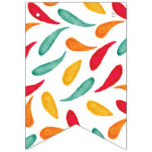 À Fanions Bannière de la première fête d'anniversaire (Deuxième drapeau)