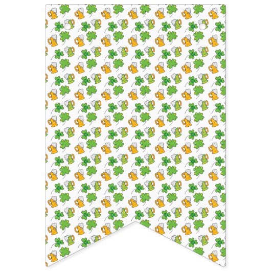 À Fanions Bannière de la Saint Patrick (Premier drapeau)