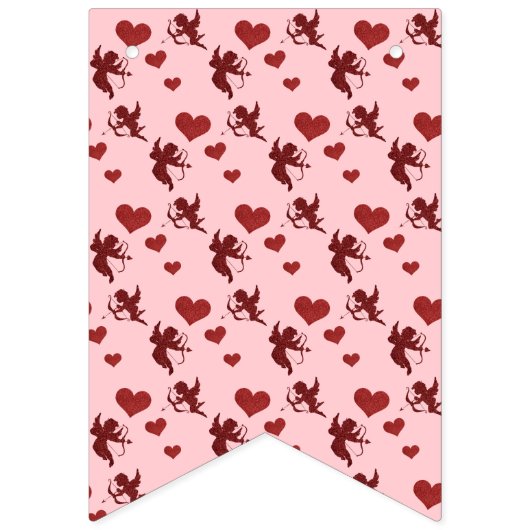 À Fanions Bannière de la Saint Valentin (Deuxième drapeau)