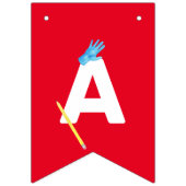 À Fanions Bannière de la semaine professionnelle de laborato (Troisième drapeau)