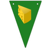 À Fanions Bannière de partie du Wisconsin Cheesehead (Premier drapeau)