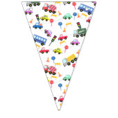 À Fanions Bannière de saut blanc de transport (Premier drapeau)