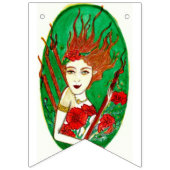 À Fanions Bannière de Tarot Captivant (Deuxième drapeau)