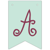 À Fanions Bannière d'étamine d'anniversaire de sirène de (Troisième drapeau)