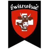 À Fanions Bannière d'étamine de partie de la Suisse (Premier drapeau)