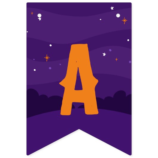 À Fanions Bannière d'Halloween Akili et moi (Deuxième drapeau)