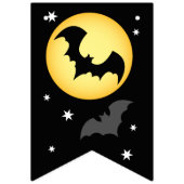 À Fanions Bannière d'Halloween noir et orange (Premier drapeau)