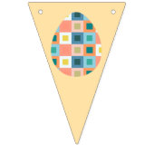 À Fanions Bannière d'oeufs de la fête de Pâques (Troisième drapeau)