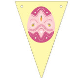 À Fanions Bannière d'oeufs de la fête de Pâques (Premier drapeau)