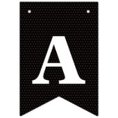 À Fanions Bannière du Baby shower Little Man (Troisième drapeau)