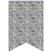 À Fanions Bannière du Baby shower Little Man (Deuxième drapeau)