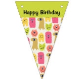 À Fanions Bannière du Bunthday Bunthday Monster de Kawaii (Troisième drapeau)