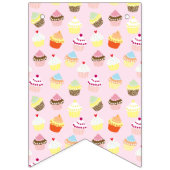 À Fanions Bannière du Cupcake Party (Premier drapeau)