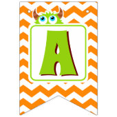 À Fanions Bannière du Little Monster Bash Party (Troisième drapeau)