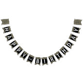 À Fanions Bannière Empreinte de léopard, personnalisable (Tout)