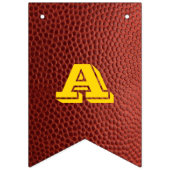 À Fanions Bannière en or de football (Deuxième drapeau)