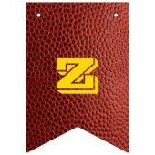 À Fanions Bannière en or de football (Troisième drapeau)