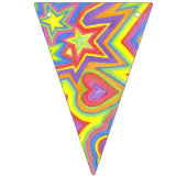 À Fanions Bannière faite sur commande d'étamine de partie de (Troisième drapeau)