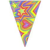 À Fanions Bannière faite sur commande d'étamine de partie de (Deuxième drapeau)