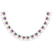 À Fanions Bannière faite sur commande d'étamine de partie de (Tout)