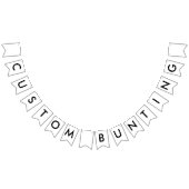 À Fanions Bannière faite sur commande d'étamine - machaon (Tout)