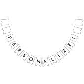 À Fanions Bannière faite sur commande d'étamine, photo, (Tout)